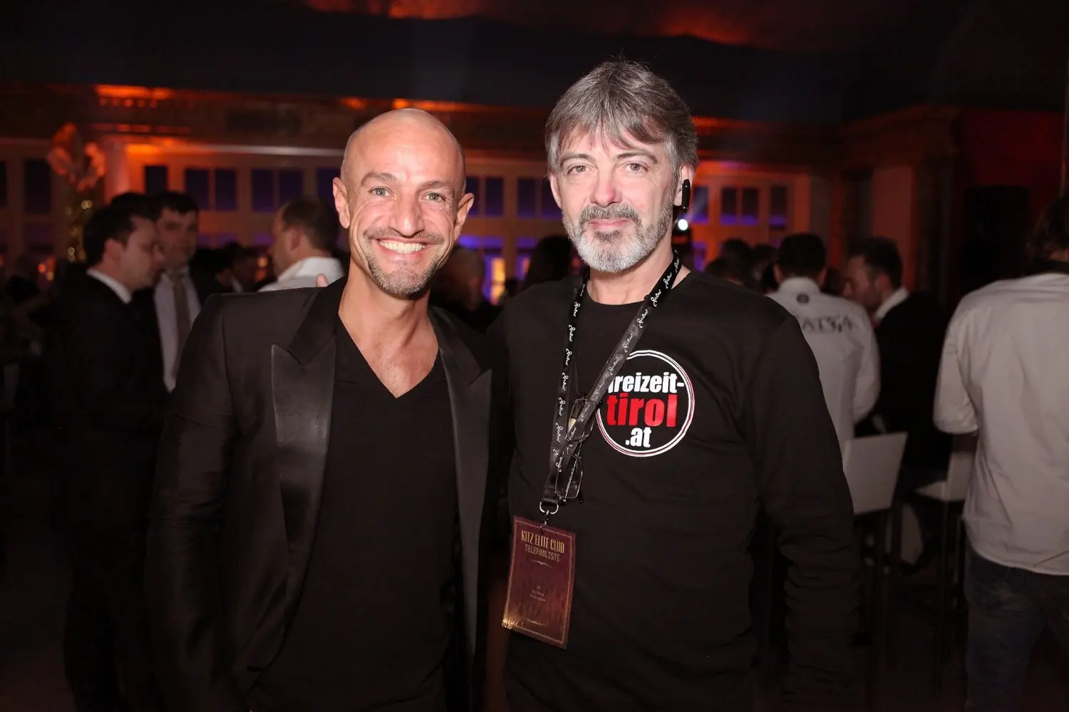 Christian Moll bei einem Event im Kitz Elite Club in Tirol